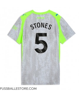 Günstige Manchester City John Stones #5 3rd trikot Damen 2025-26 Kurzarm
